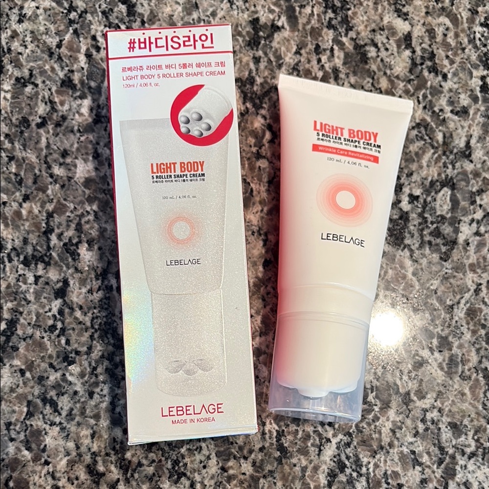 NWT Lebelage Light Body 5 Roller Shape Cream